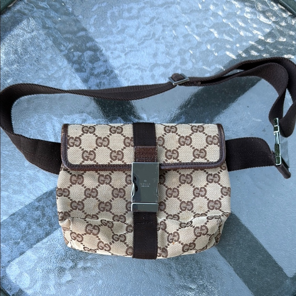 Gucci Brown Crossbody belt Bag